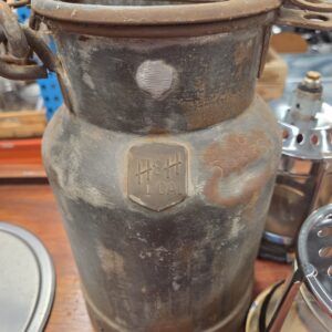 Vintage H&H 1 Gallon Milk Can / Dairy Measure (Metal)