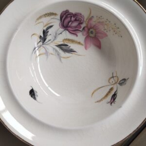 Vintage Myott England Floral Bowls – Set of 9