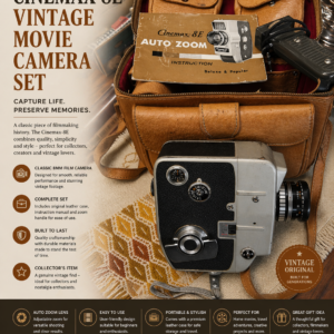 Vintage Super 8 Camera Set – Collectors high value item - good money to be made