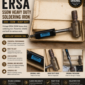 ERSA 550W Heavy Duty Soldering Iron – Vintage