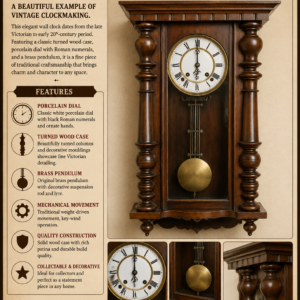 Antique Wall / Bracket Clock (Pendulum)