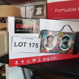 Aiwa Graffiti Portable Bluetooth Speaker – New in Box 1