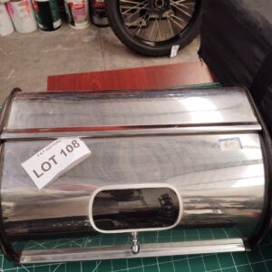 Stainless Steel Roll-Top Bread Bin / Bread Box
