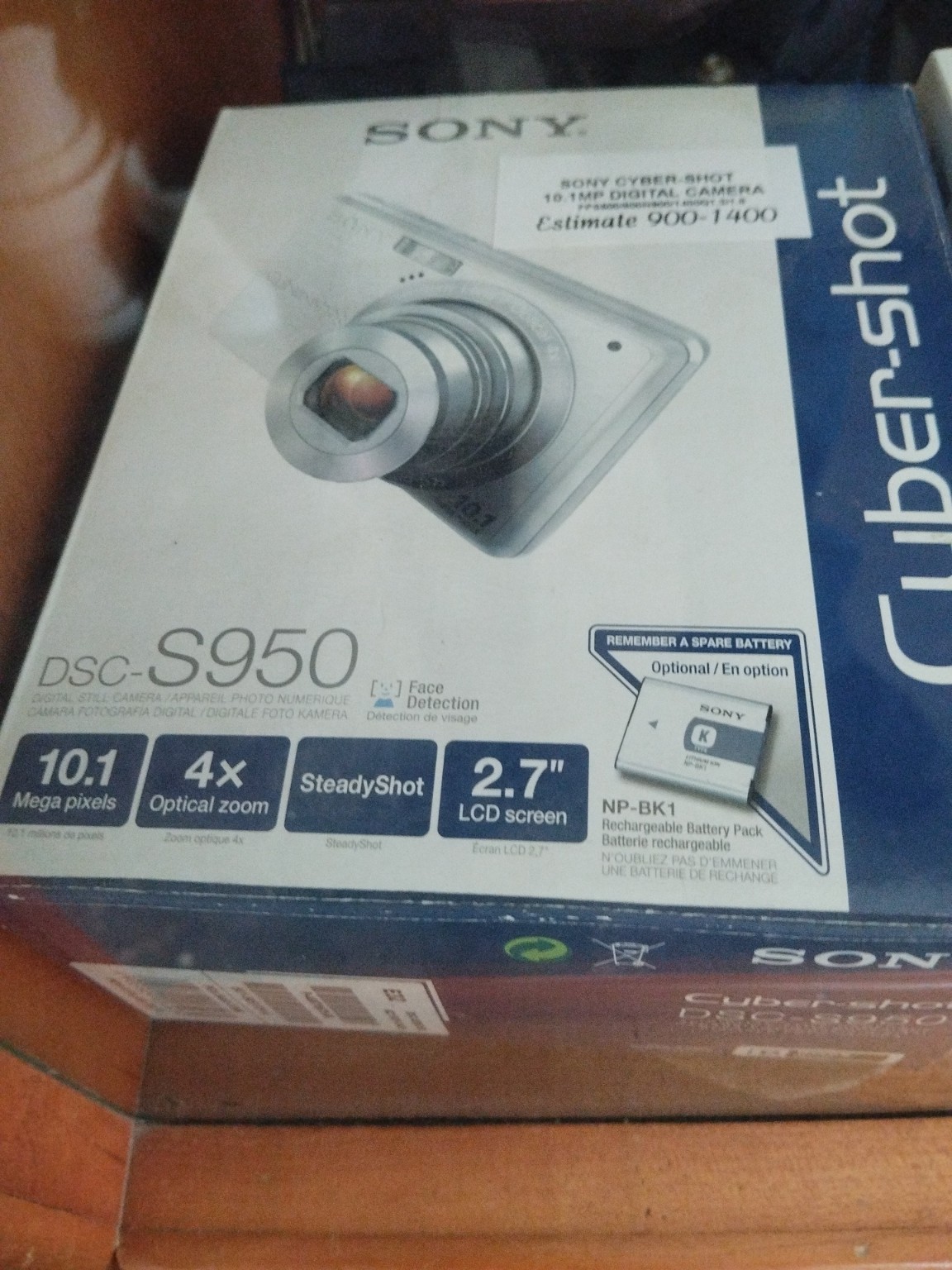 Sony Cyber-shot DSC-S950 10.1MP Digital Camera – Boxed with Accessories - Image 3