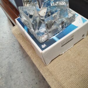 WMF Crystal Glass Tealight Candle Holder with Original Box