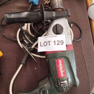 Metabo SBE 850 Impuls Professional Impact Drill with Side Handle & Chuck Key