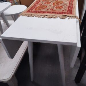 Contemporary White Folding Table