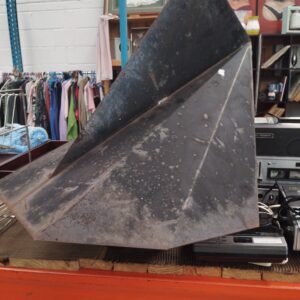 Industrial Galvanised Steel Hopper / Funnel Hood