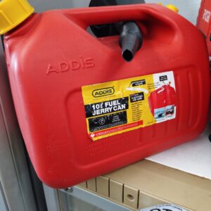 ADDIS 10L FUEL JERRY CAN WITH POURING SPOUT