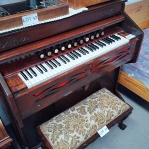 Vintage Foot-Pumped Reed Organ / Harmonium