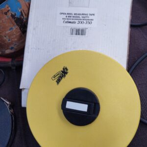 Xpert 30m Open-Reel Measuring Tape (8mm Fibreglass Tape) – With Box