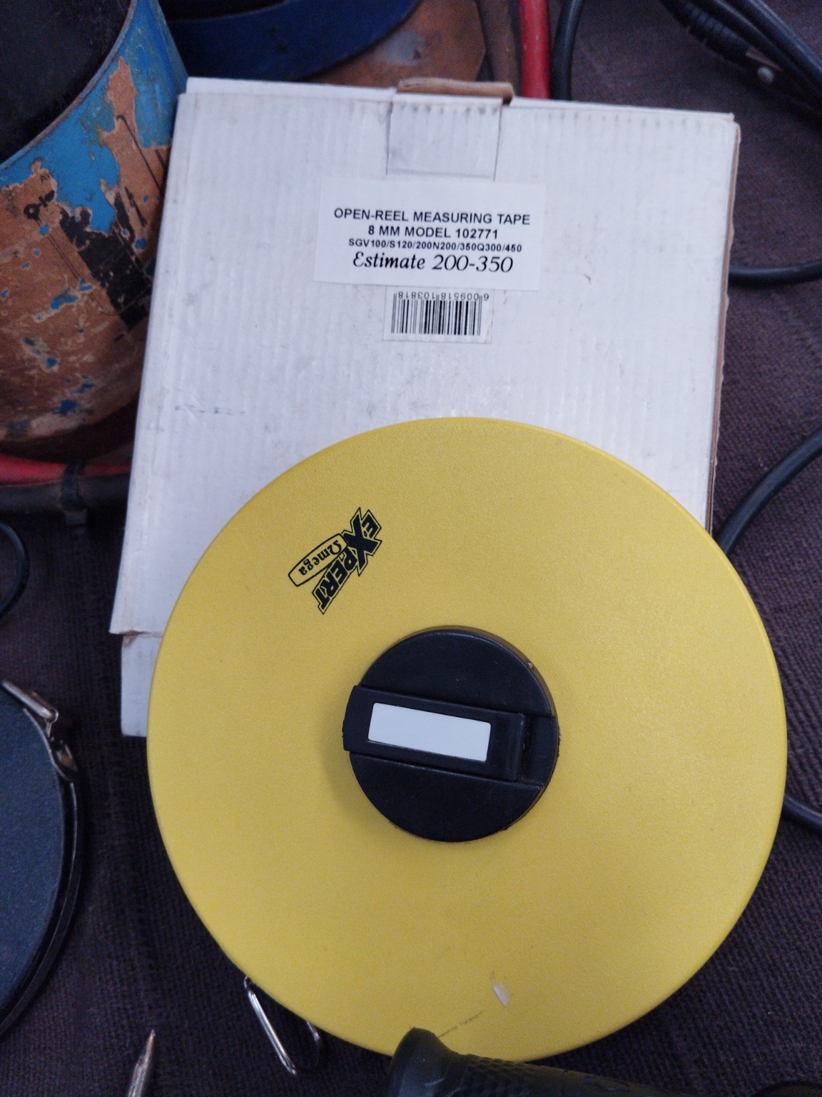 Xpert 30m Open-Reel Measuring Tape (8mm Fibreglass Tape) – With Box