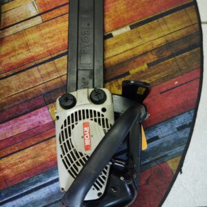 Ryobi 45cc petrol chainsaw with an 18-inch (450 mm) guide bar