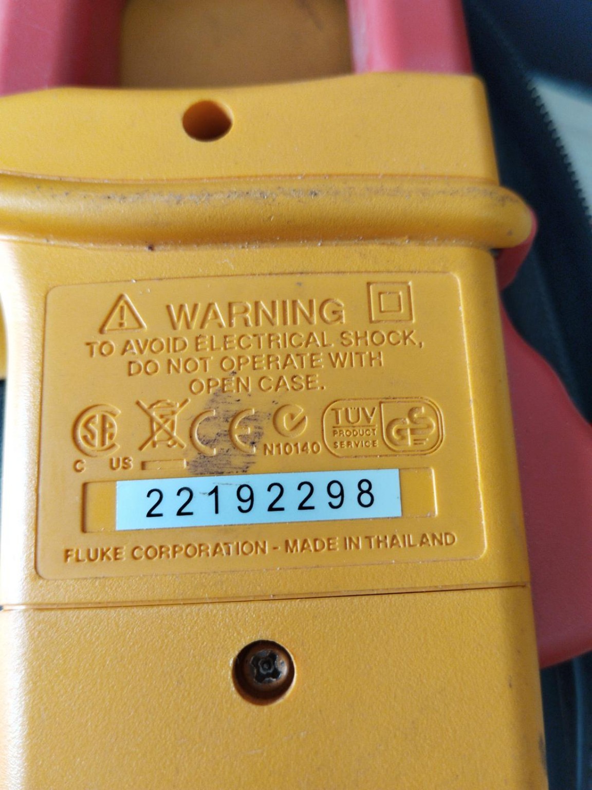 Fluke i140 AC/DC Current Clamp, - Image 2