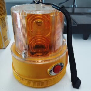 Portable LED emergency warning beacon/strobe light - WORKING