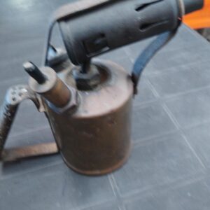 VINTAGE PRIMUS No. 632 SWEDISH PARAFFIN BLOWTORCH – B.A. HJORTH & CO. – BRASS